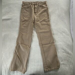 Wrangler Beige Casual Pants